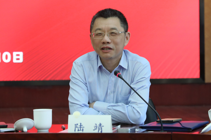陸靖校長講話
