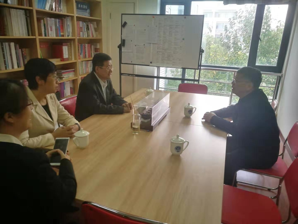 宋寶儒書記🏂🏼👨🏽‍🍼、賀莉副書記與金勤明處長座談交流