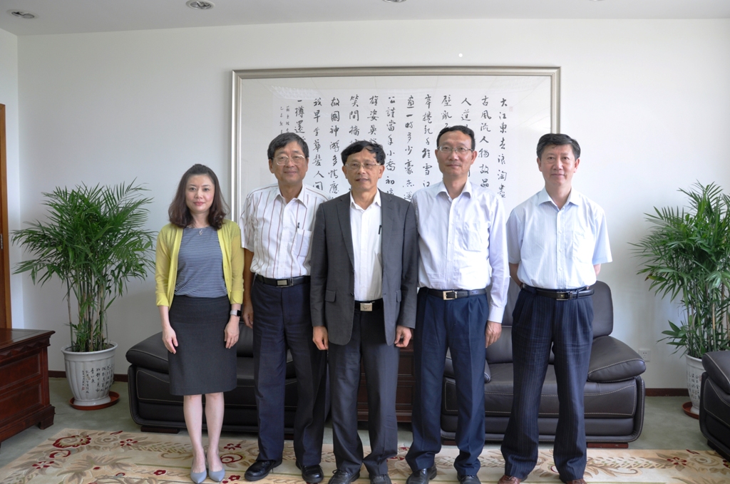 臺灣海洋大學張清風校長一行來校訪問