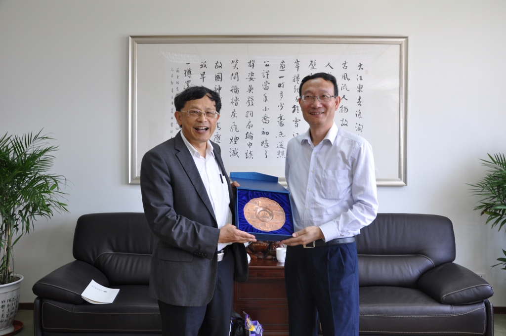 黃有方校長會見臺灣海洋大學張清風校長