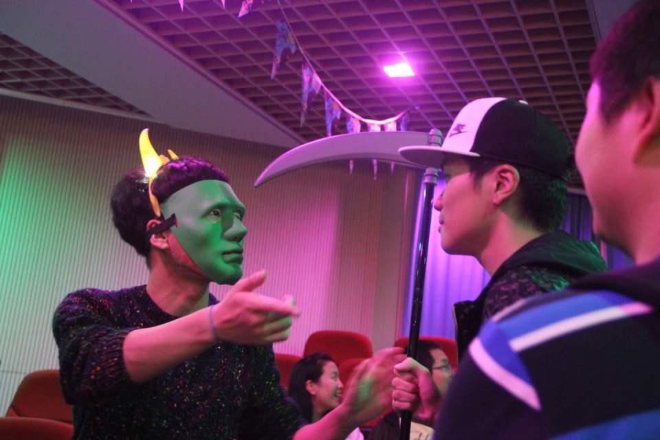 萬聖節主題英語角活動現場