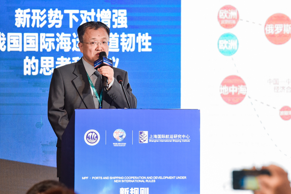 交通運輸部科學研究院交通發展研究中心主任李忠奎發表演講