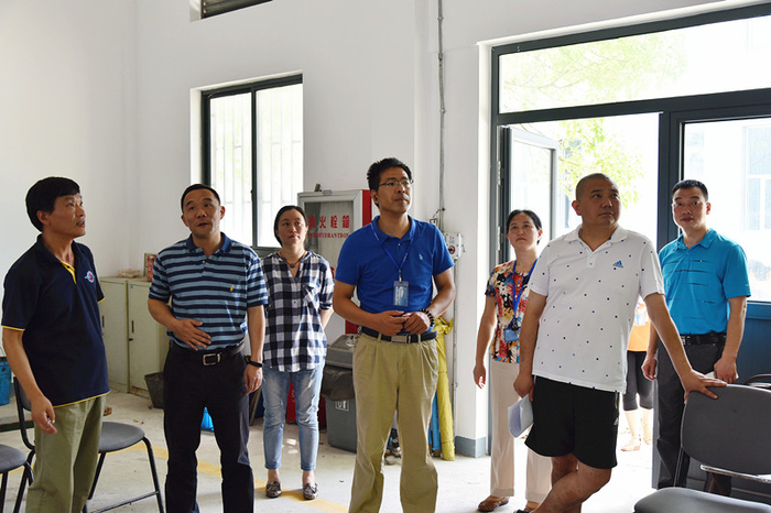 我校開展暑假前校園安全大檢查